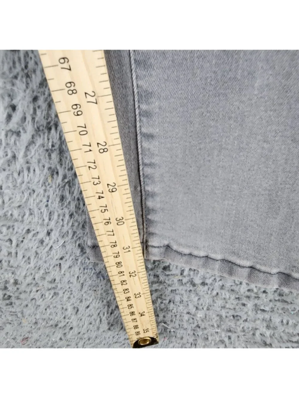 Ben Sherman Jeans Mens 29x32 Gray Stretch Low Rise Straight Fit *NWT*